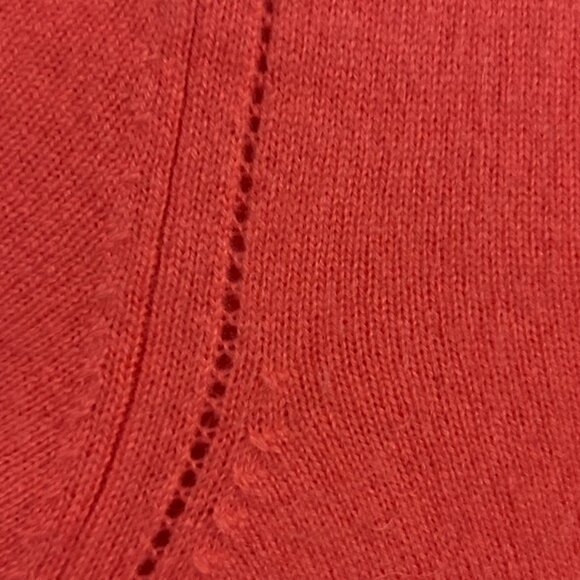 Pink Cashmere Short-Sleeved Sweater - Picture 2 of 3